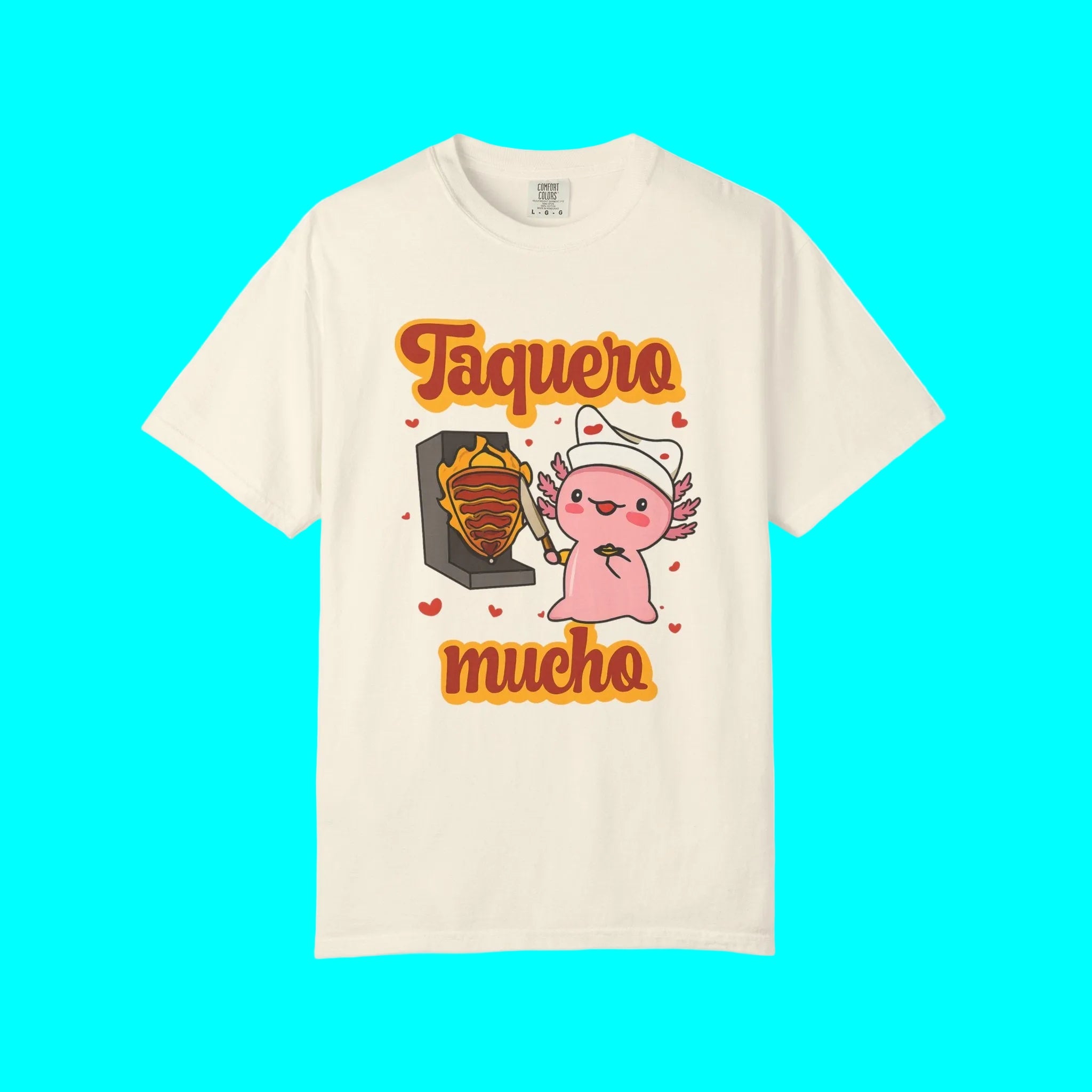 Taquero Mucho (Te Quiero Mucho) Al Pastor Latino Valentine's Day T-shirt | Funny Mexican Viral | 3 Colors