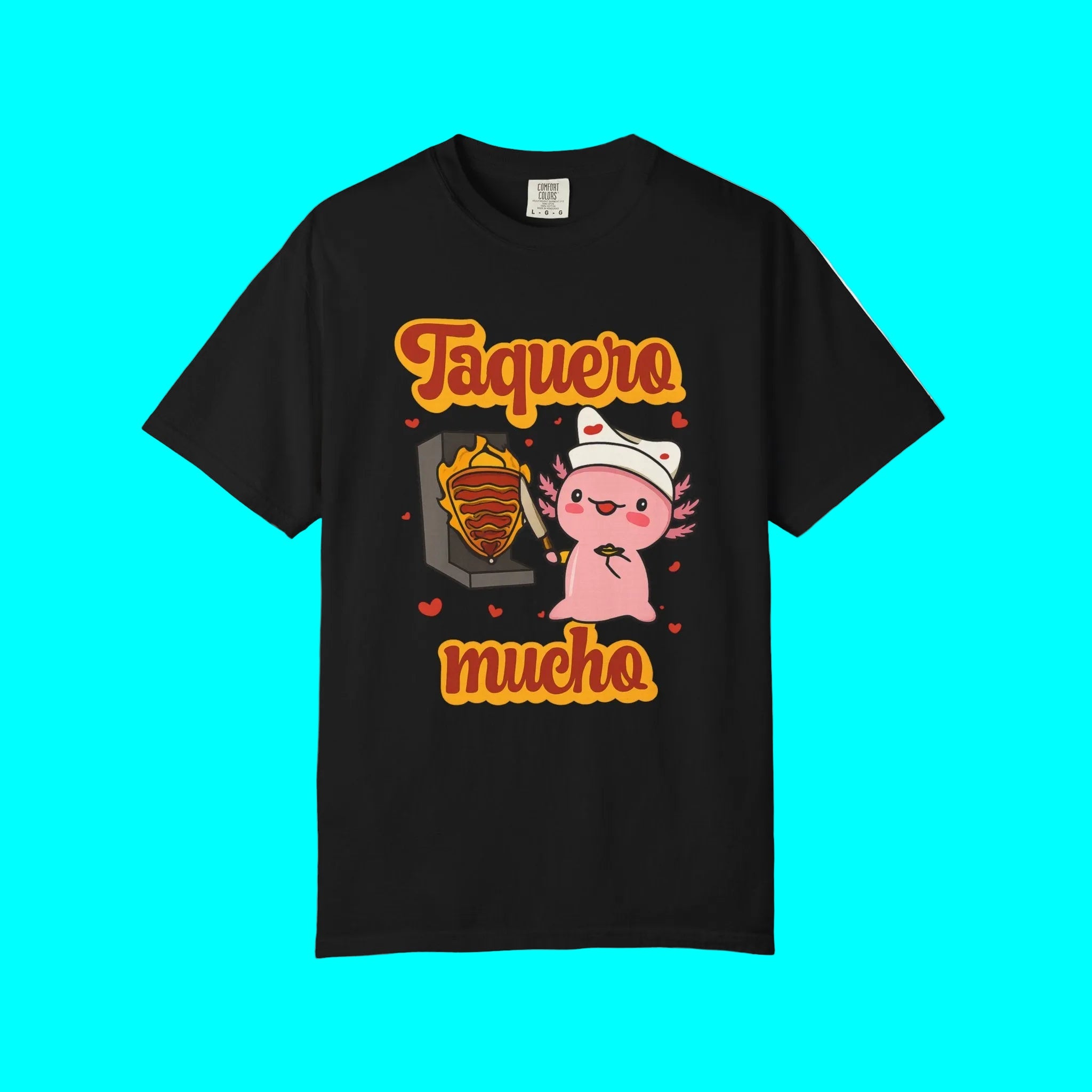 Taquero Mucho (Te Quiero Mucho) Al Pastor Latino Valentine's Day T-shirt | Funny Mexican Viral | 3 Colors